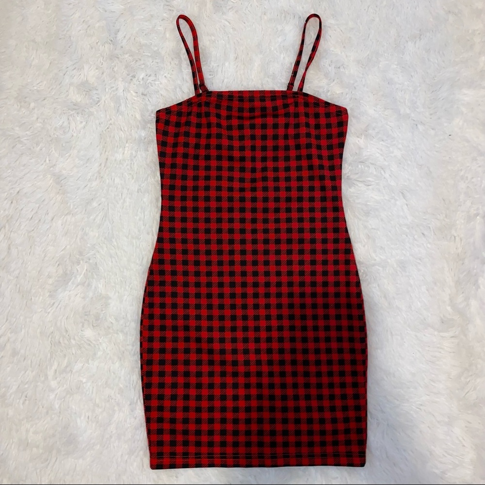 Christmas Plaid Christmas Dress